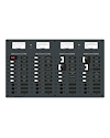 Blue Sea Systems Panel 230VAC 20pos/12VDC 20pos