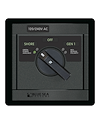 Blue Sea Systems Panel 360 120/240VAC Rotary65AOFF+2