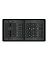 Blue Sea Systems Panel 360 120VAC 6pos w/Main FR H