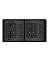 Blue Sea Systems Panel 360 230VAC 6pos w/Main FR H