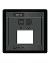 Blue Sea Systems Panel 360 Blank 1pos Euro RCBO