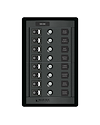 Blue Sea Systems Panel 360 DC 8pos Sw CLB V