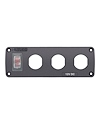 Blue Sea Systems Panel Acc H2O 3 Socket Blank