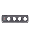 Blue Sea Systems Panel Acc H2O 4 Socket Blank