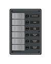 Blue Sea Systems Panel H2O 12VDC AGC 6pos V