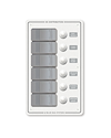 Blue Sea Systems Panel H2O 12VDC CLB 6pos V