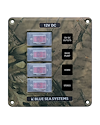 Blue Sea Systems Panel Switch H2O CB 4pos Camo