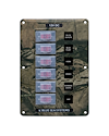 Blue Sea Systems Panel Switch H2O CB 6pos Camo