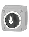 Blue Sea Systems Switch Battery M Knob Replace Blk.