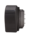 Blue Sea Systems Switch Contura DPDT (ON)OFF(ON) Blk