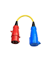 Victron Energy Adapterkabel 32A/3-fas till 1-fas, CEE (5p)/CEE (3p)